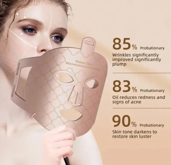 NovaGlow Pro: Rejuvenating Red Light LED Therapy Mask - NovaGlow™