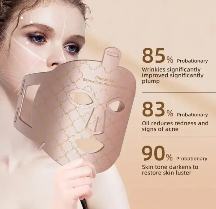 NovaGlow Pro: Rejuvenating Red Light LED Therapy Mask - NovaGlow™