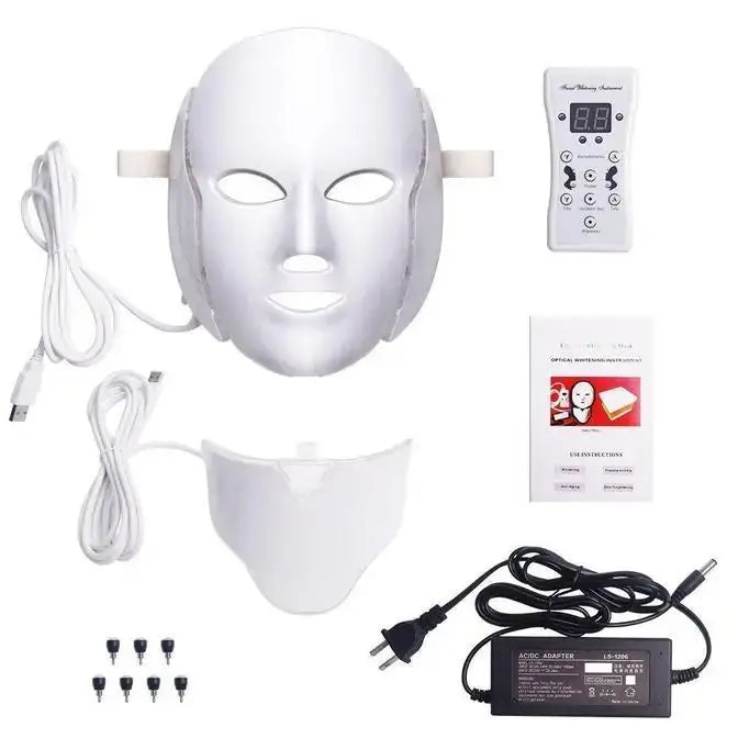 NovaGlow Professional Led Light Therapy Mask for Face & Neck - NovaGlow™