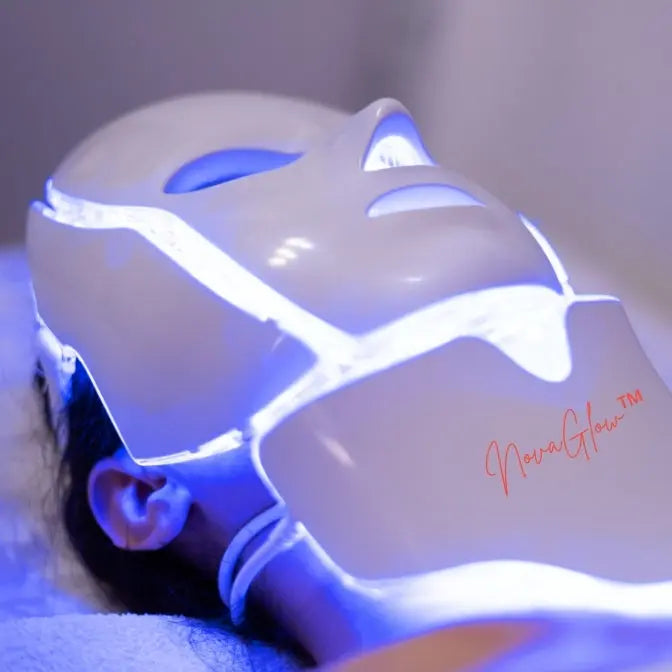 NovaGlow Professional Led Light Therapy Mask for Face & Neck - NovaGlow™