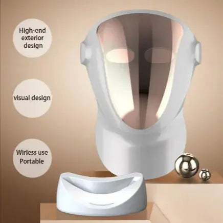 NovaGlow Wireless Rechargeable Photon LED light Therapy Mask - NovaGlow™
