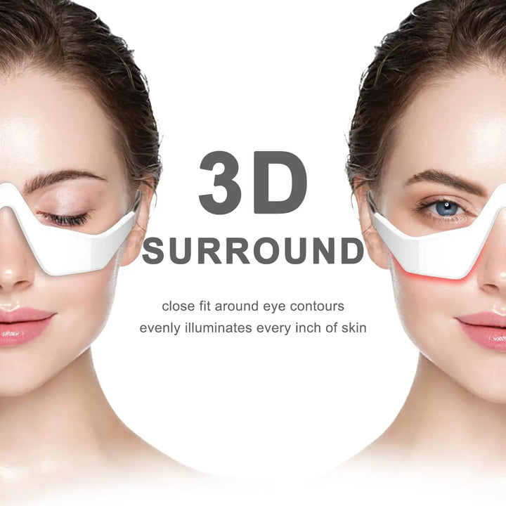 NovaGlow Under Eye Red Light Therapy Massager Glasses - NovaGlow™