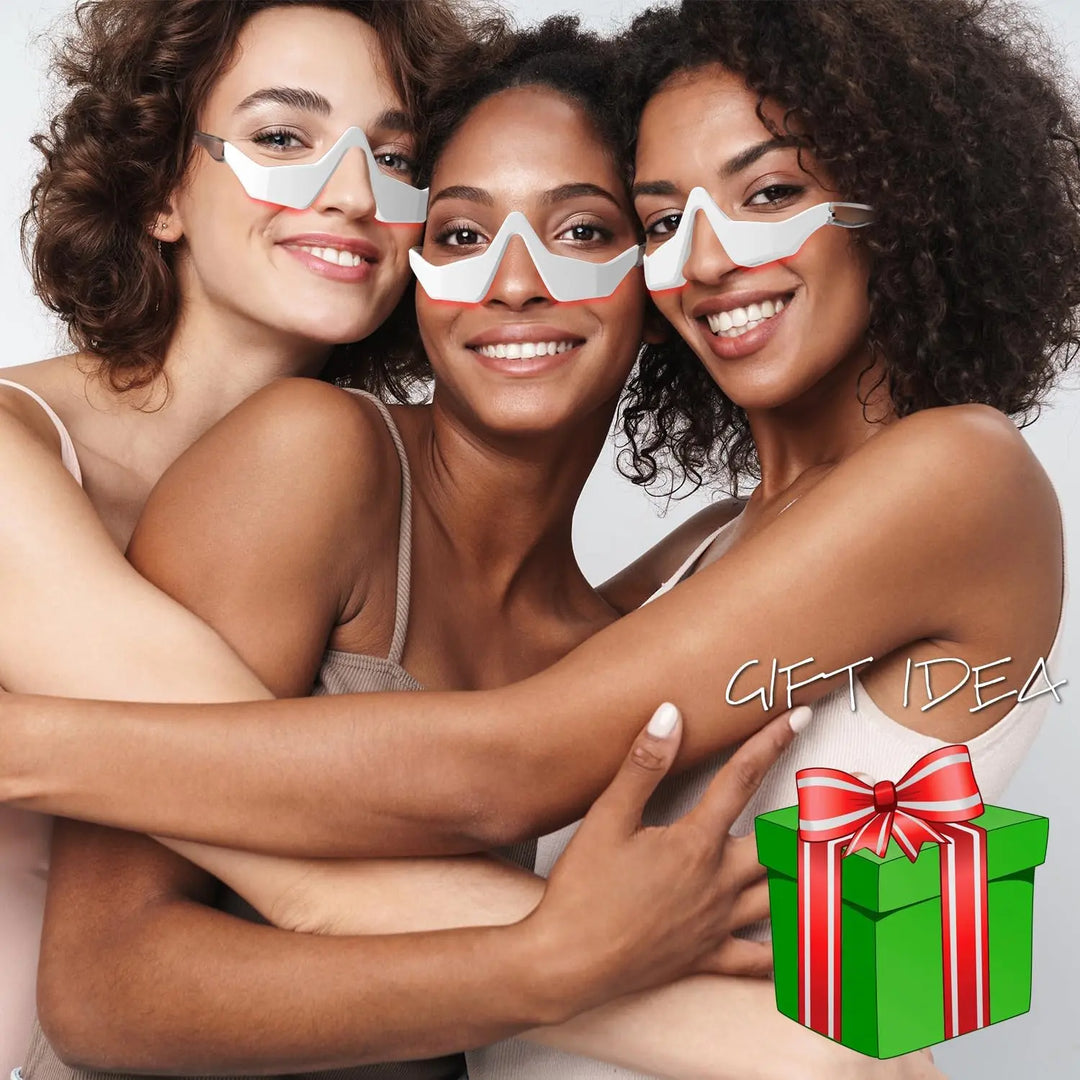 NovaGlow Under Eye Red Light Therapy Massager Glasses - NovaGlow™