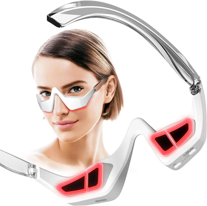 NovaGlow Under Eye Red Light Therapy Massager Glasses - NovaGlow™