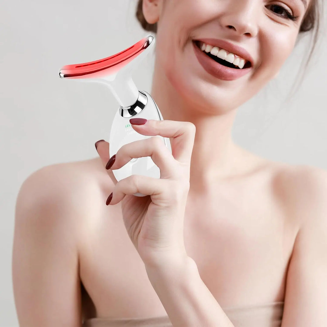NovaGlow Facial Massager Red Light Therapy Skin Tighten Tool - NovaGlow™
