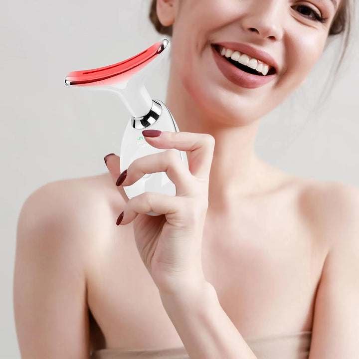 NovaGlow Facial Massager Red Light Therapy Skin Tighten Tool - NovaGlow™