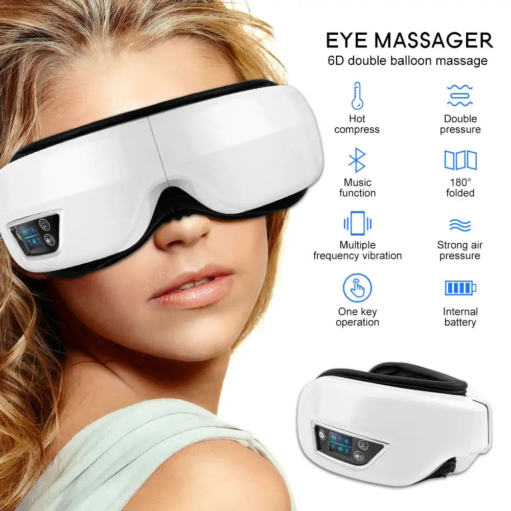 NovaGlow 6D Smart Eye Massager for Dark Circles - NovaGlow™