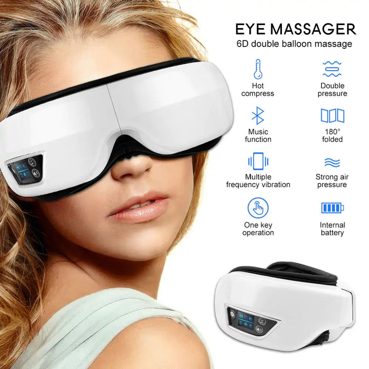 NovaGlow 6D Smart Eye Massager for Dark Circles - NovaGlow™