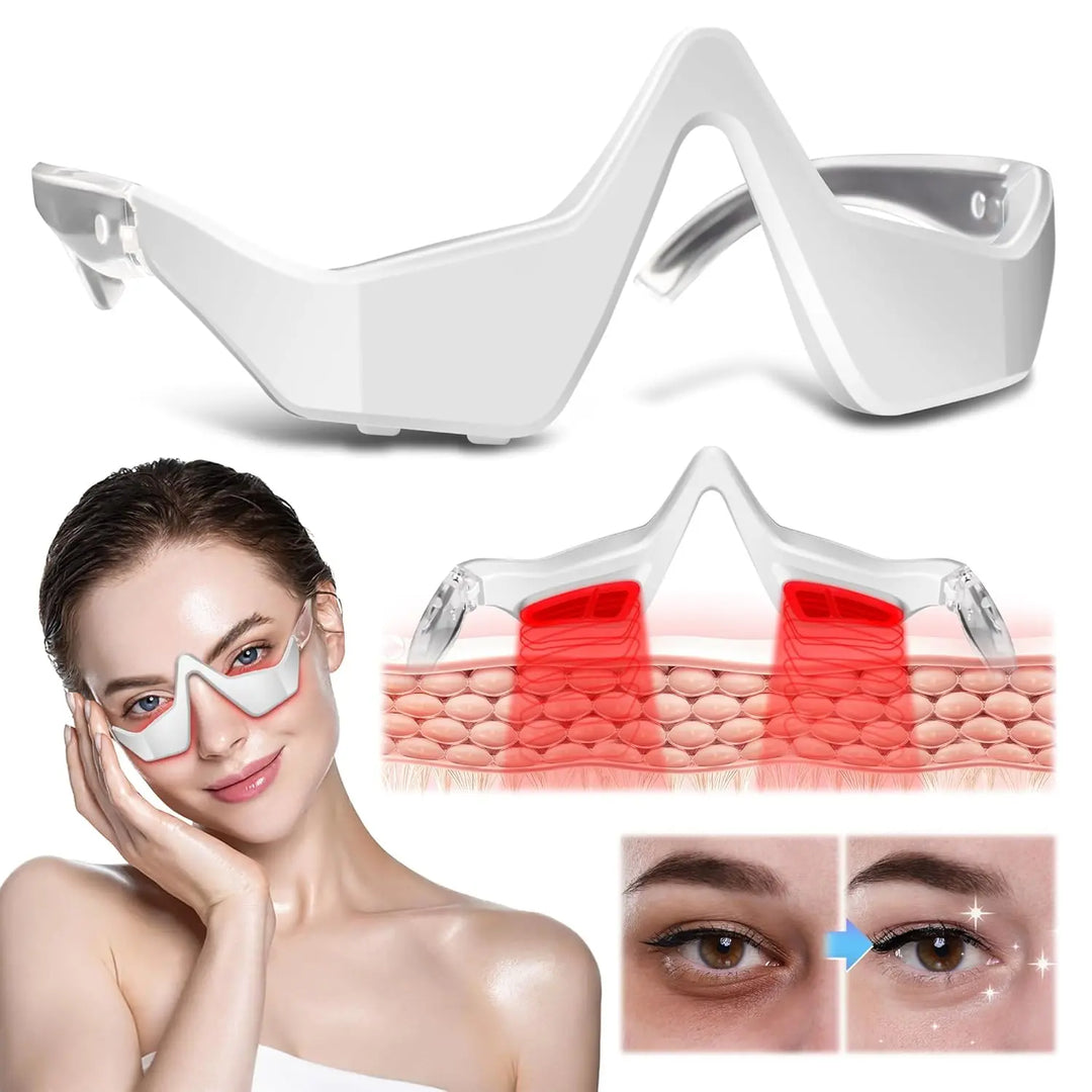 NovaGlow Under Eye Red Light Therapy Massager Glasses - NovaGlow™